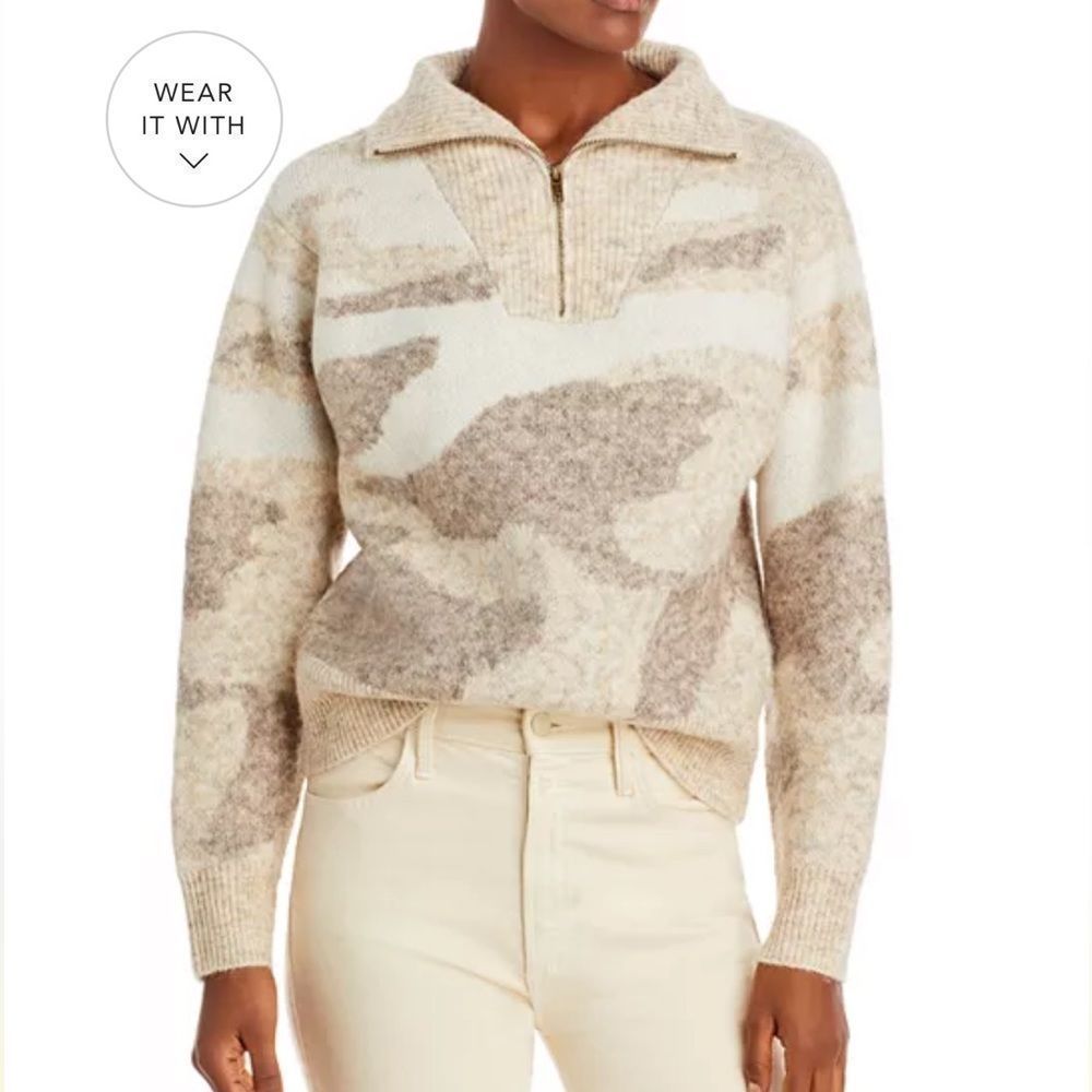 Camo Pattern Knit Sweater - 100% Exclusive